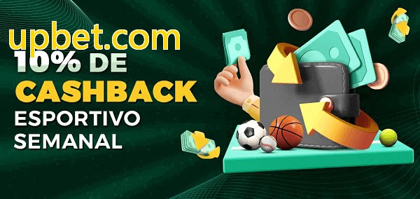 10% de bônus de cashback na upbet.com